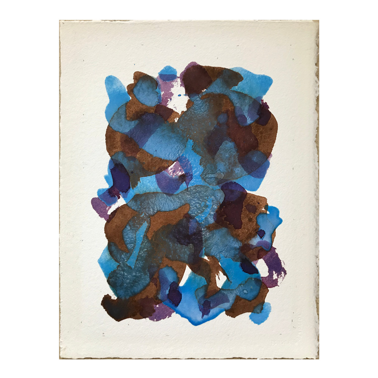 Blue, Umber and Violet | Dadabhum